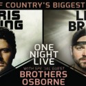 B104 Welcomes Chris Young & Lee Brice to the U.S Cellular Coliseum