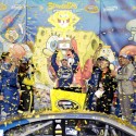 Jimmie Johnson Wins Third Race at Kansas Speedway [VIDEO, PHOTOS]