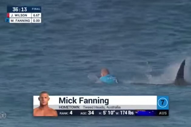 Surfer Mick Fanning Almost Shark Bait [VIDEO] | B104 WBWN-FM