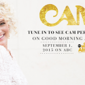 Cam Making Her “Good Morning America” Debut September 1st