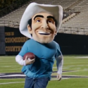 Brad Paisley Mascot gets into Action in “Country Nation” Music Video