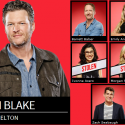 Blake Shelton has Team Blake Set for Live Shows on “The Voice” [VIDEO]