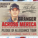 Granger Smith’s Two-Day Pledge Tour to Cover 13 Colonies