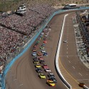 NASCAR Sprint Cup Drivers Racing Harvick at Phoenix