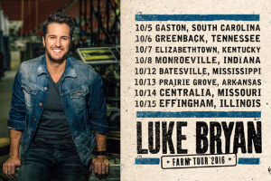 luke bryan farm tour what can i bring