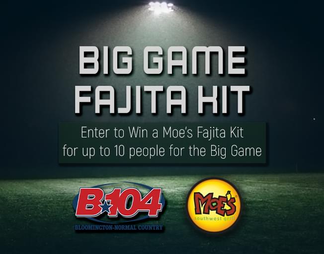 Win a Moe's Fajita Meal Kit for the Big with B104