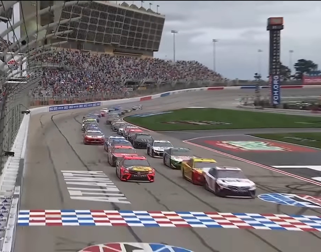 Start of Folds of Honor QuikTrip 500 at Atlanta Motor Speedway 03-21-21