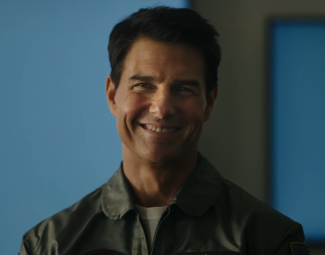 Tom Cruise as "Pete 'Maverick' Mitchell" in 'Top Gun: Maverick'