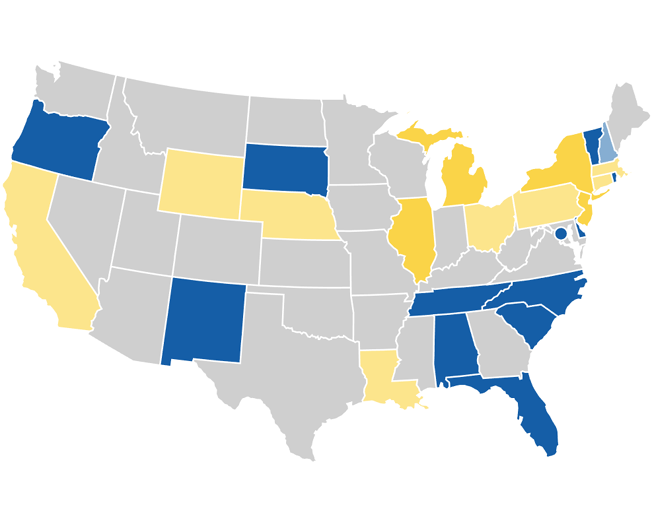 Map of the United States