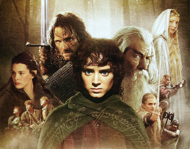 'Lord of the Rings' movie poster