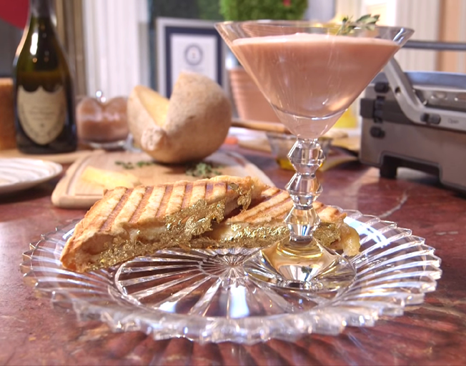 Serendipity3's Quintessential Grilled Cheese Sandwich, The World's Most Expensive Sandwich