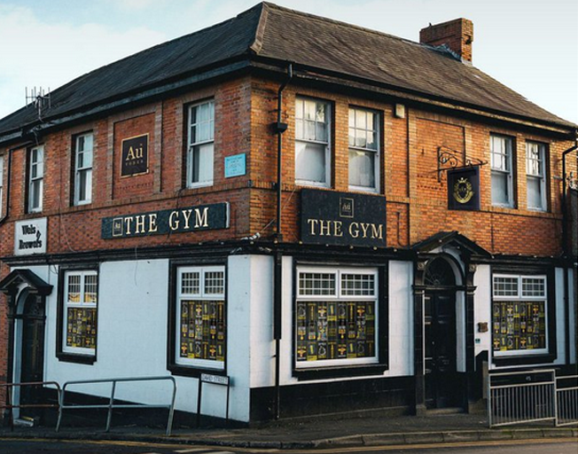 The Gym pub in the U.K.