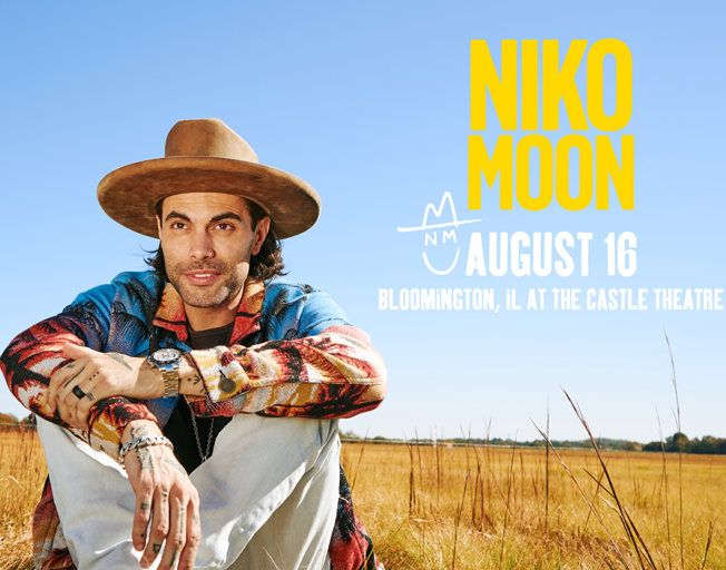 Niko Moon at The Castle Theatre in Bloomington, IL 8/16/24