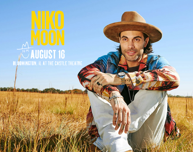 Niko Moon at Castle Theatre Friday, Aug. 16, 2024