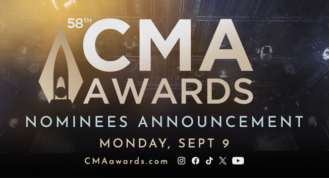 58th CMA Awards Nominees Announcement