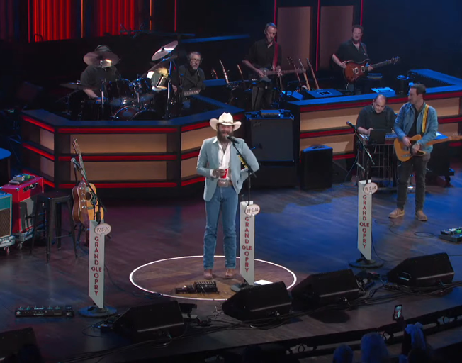 Post Malone on The Grand Ole Opry stage 08-14-24