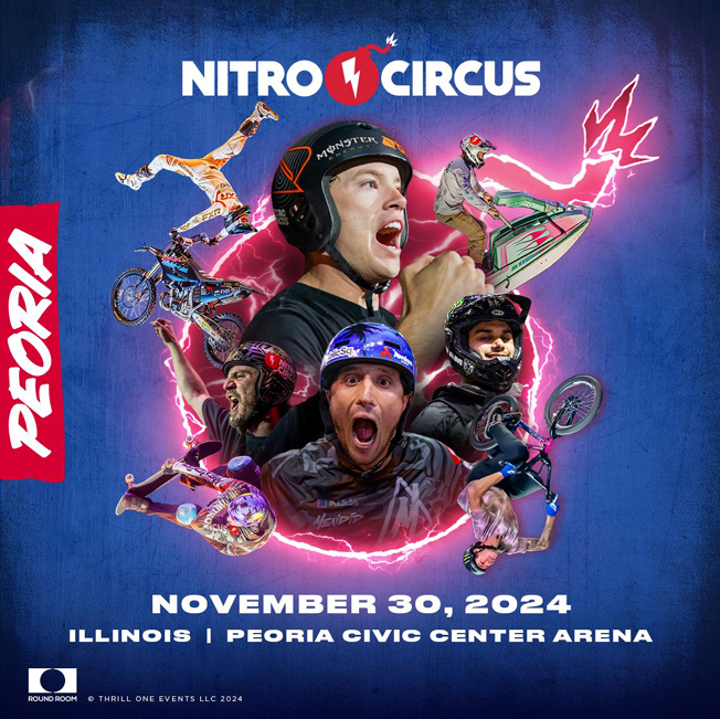 The Nitro Circus at the Peoria Civic Center 11-30-24